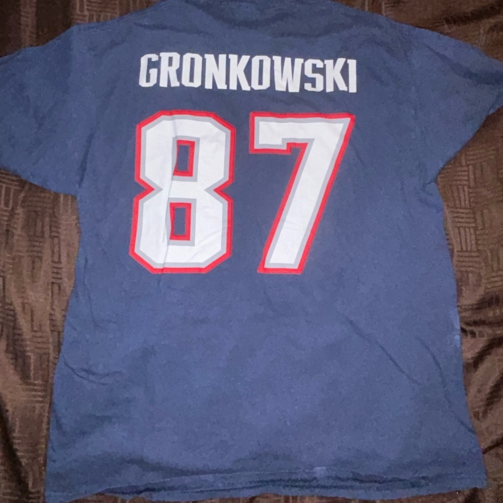 Patriots Gronkowski Shirt #87